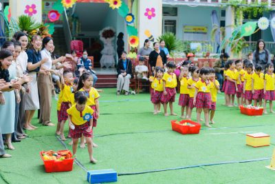 TRƯỜNG MẦM NON AN VĨNH TỔ CHỨC HỘI THI “BÉ VỚI DINH DƯỠNG” NĂM HỌC 2025-2026