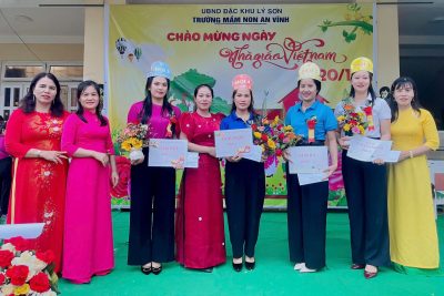 TRƯỜNG MẦM NON AN VĨNH TỔ CHỨC CÁC HOẠT ĐỘNG CHÀO MỪNG KỶ NIỆM 43 NĂM NGÀY NHÀ GIÁO VIỆT NAM (20/11/1982-20/11/2025)