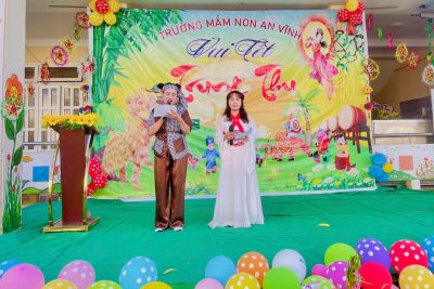 TRƯỜNG MẦM NON AN VĨNH TỔ CHỨC VUI TẾT TRUNG THU CHO CÁC CHÁU NĂM 2025