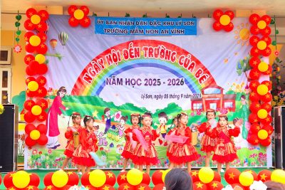 TRƯỜNG MẦM NON AN VĨNH TỔ CHỨC LỄ KHAI GIẢNG NĂM HỌC MỚI 2025-2026